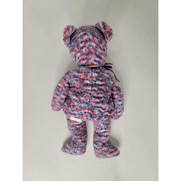 Vintage 2000 TY Beanie Babies Red, White, and Blue USA NO HANG TAG - Picture 2 of 6